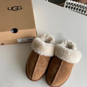 Chestnut Ugg Suffette II slippers, Women's 8 *LIKE NEW* with box